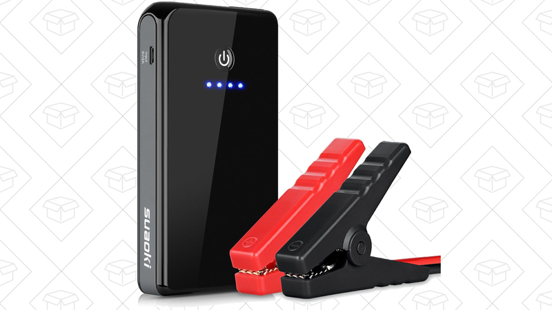 Suaoki 300A Jump Starter, $22 with code SRFU7W8A